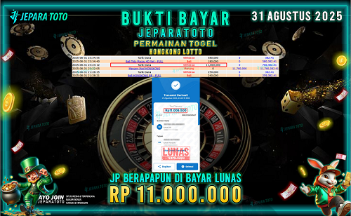 BUKTI KEMENANGAN MEMBER JEPARATOTO | HONGKONG LOTTO